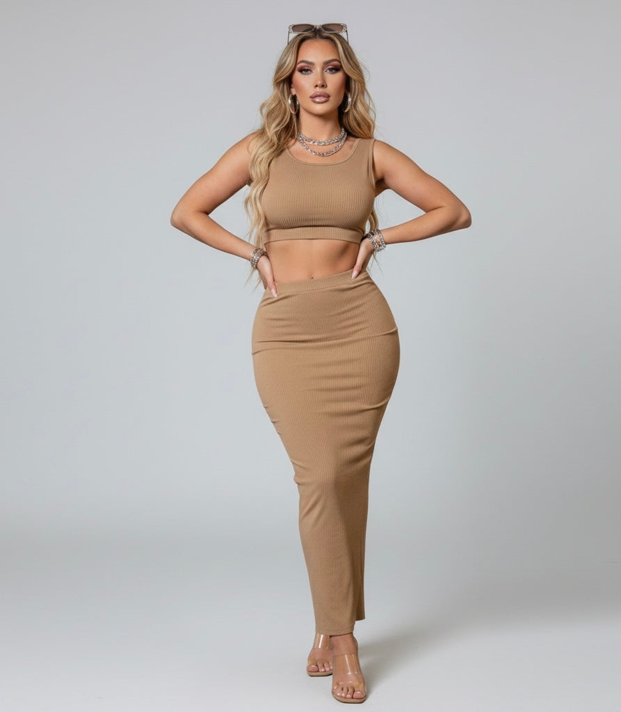 Cream Goddess Silhouette Duo